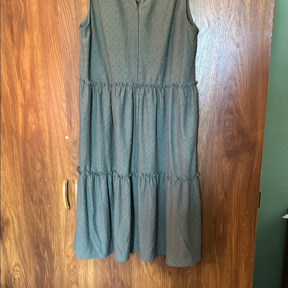 Sleeveless Crochet Detail Dress - Picture 3 of 3